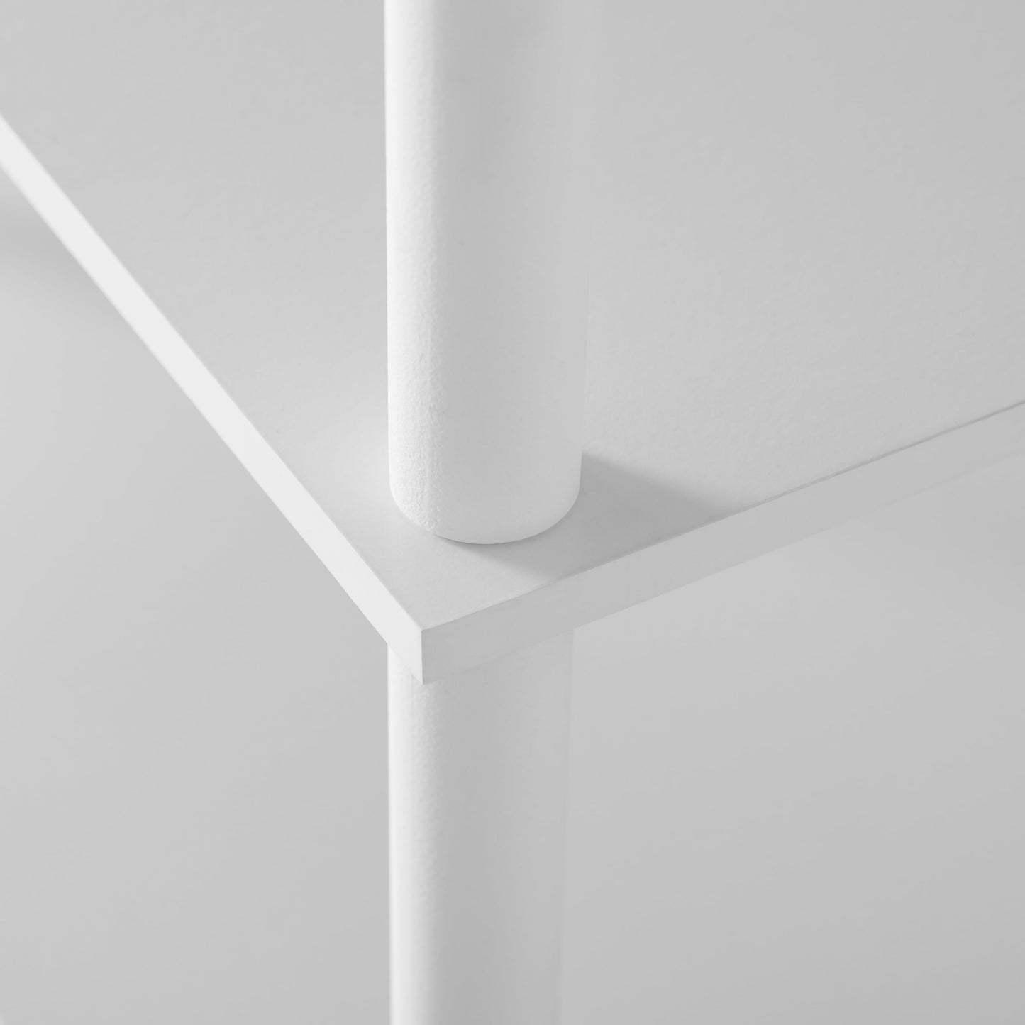 (Set of 7) Mainstays No Tools Assembly 8-Cube Shelving Storage Unit, White