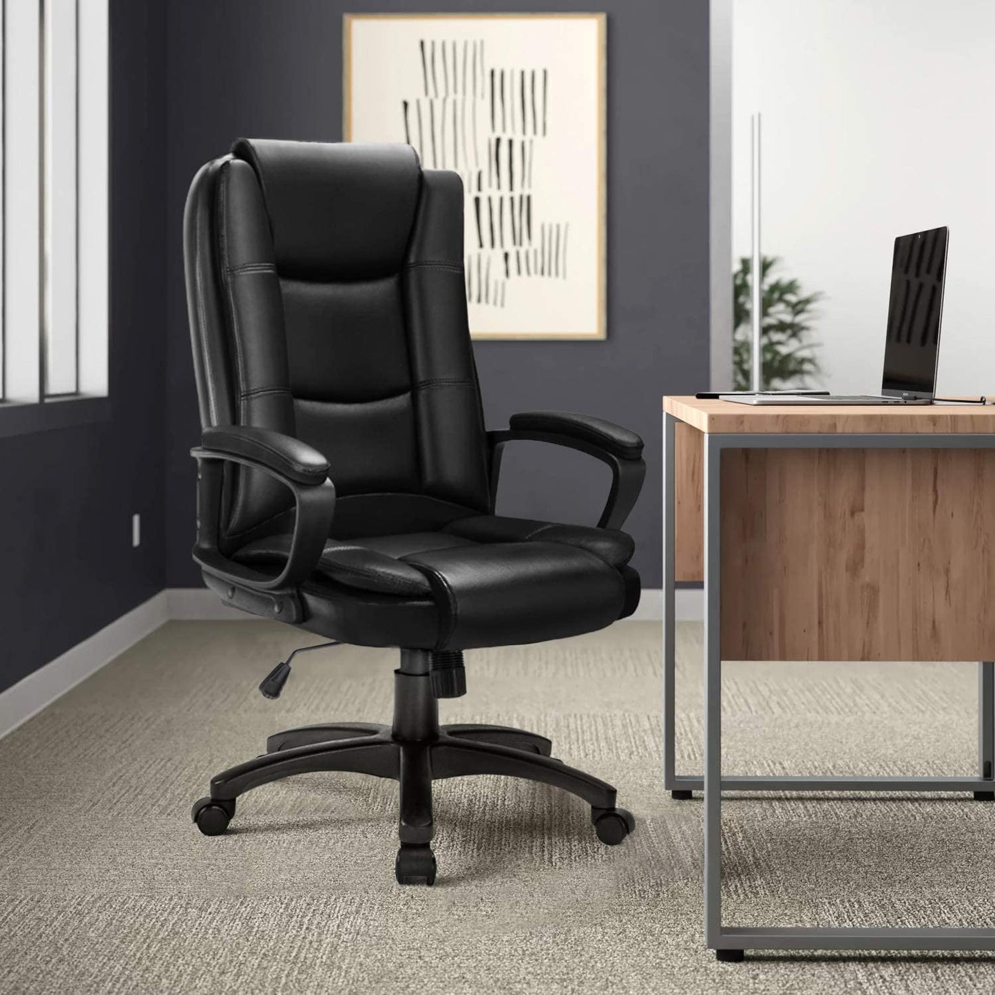 Bossin Big and Tall Home Office Computer chair for Adults, High Back Desk Chair for Heavy Duty 400 LBS