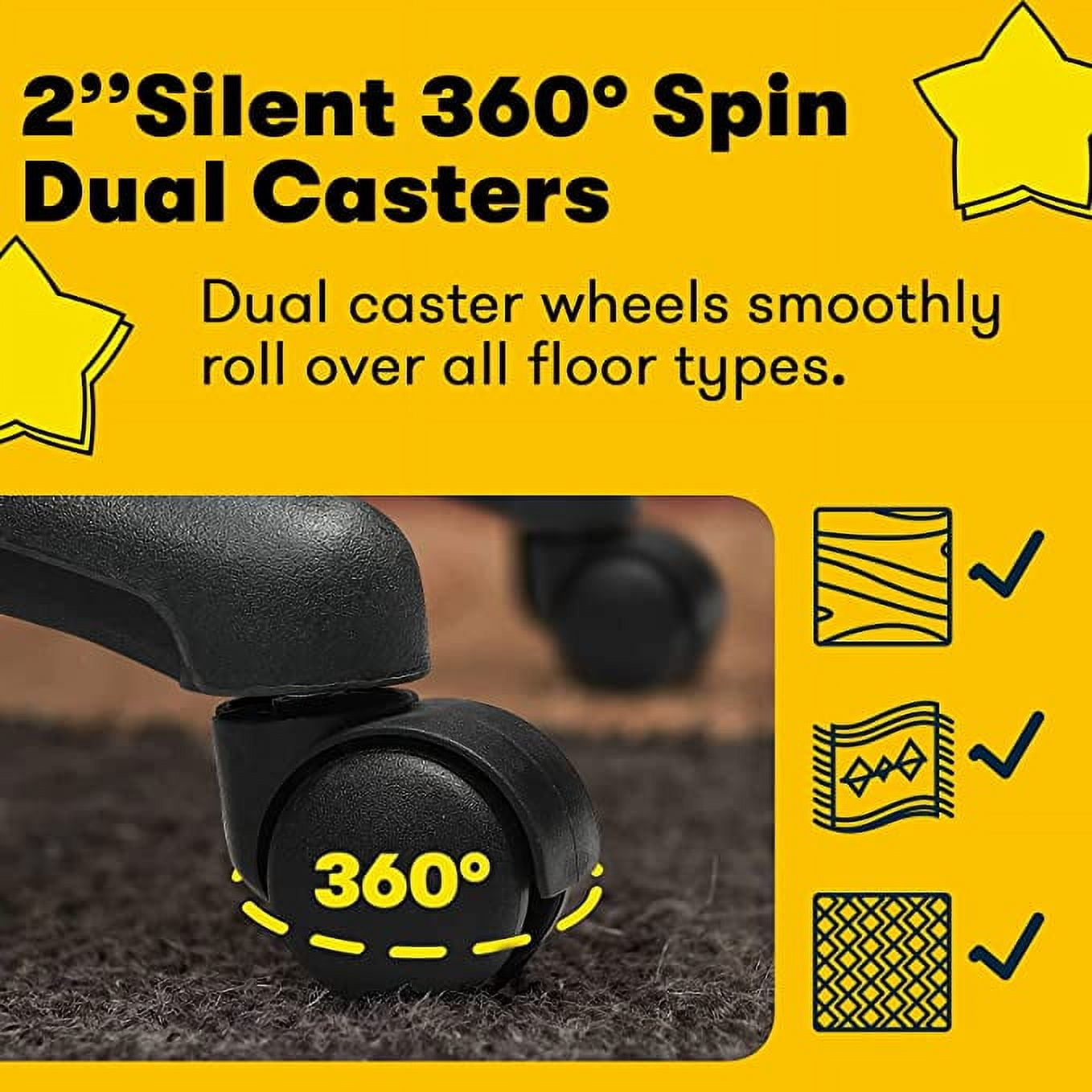 Bossin Big and Tall Home Office Computer chair for Adults, High Back Desk Chair for Heavy Duty 400 LBS