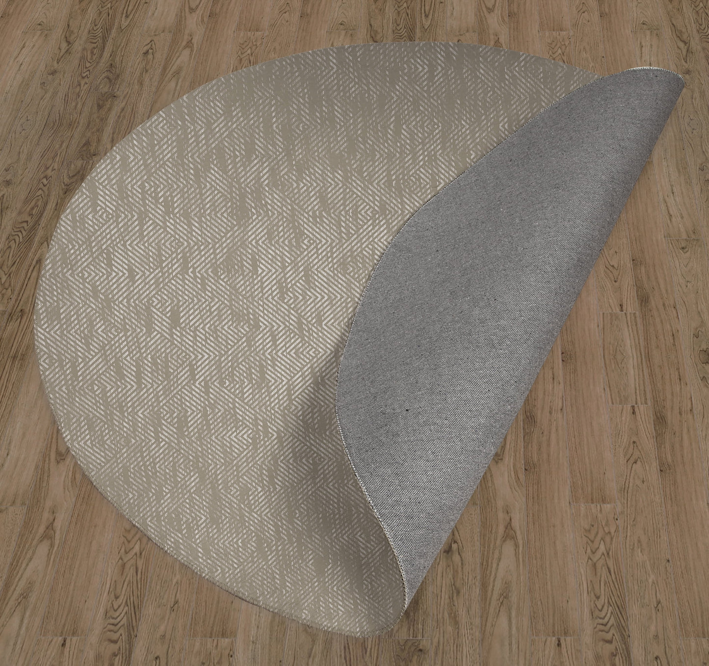 Zelda Neutral Office Mat by Kavka Designs