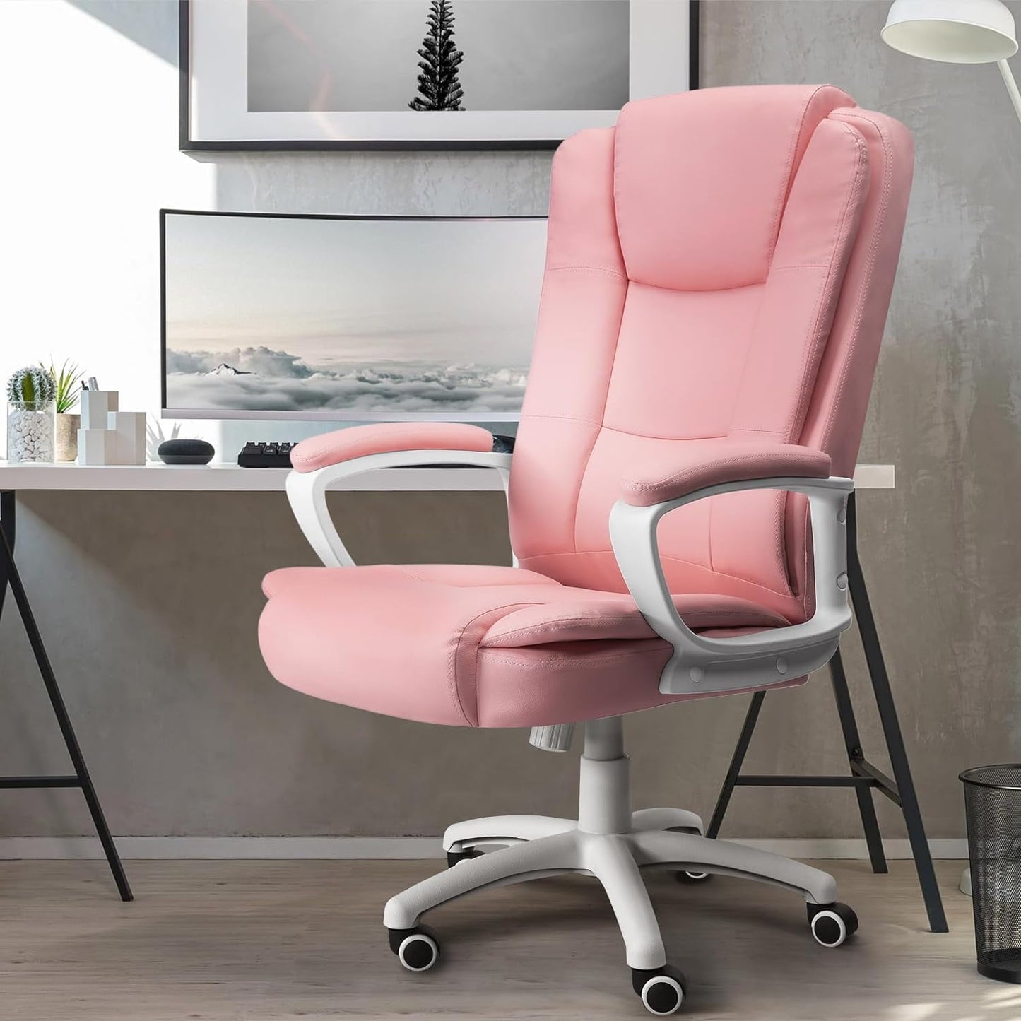 Bossin Big and Tall Home Office Computer chair for Adults, High Back Desk Chair for Heavy Duty 400 LBS