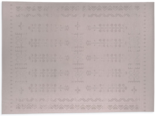 Nahli Pink Office Mat by Kavka Designs