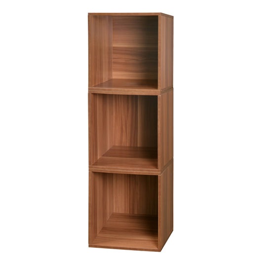 Niche Cubo 3-Cube Storage Set in Warm Cherry