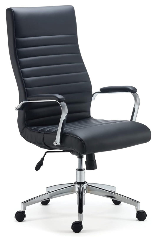 Zhongpeng 24328572 Bentura Bonded Leather Managers Chair Black (53234)