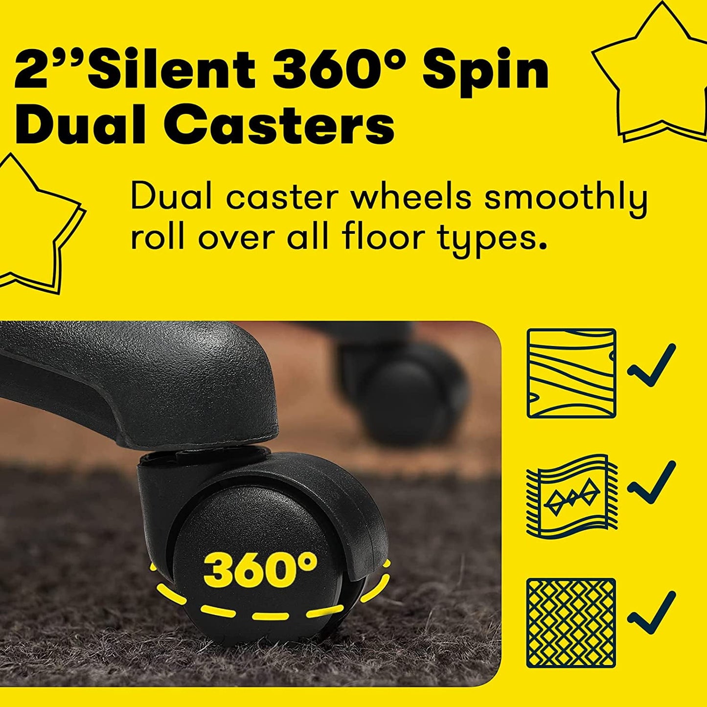 Bossin Big and Tall Home Office Computer chair for Adults, High Back Desk Chair for Heavy Duty 400 LBS