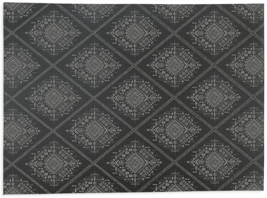 Zara Charcoal Office Mat by Kavka Designs